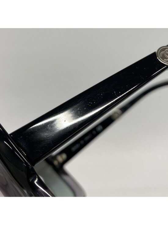 Chanel Sunglasses Acetate Black Silver Eyewear main image 4